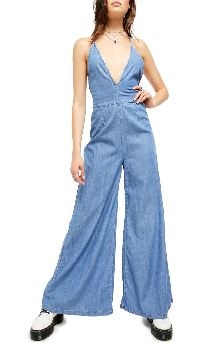 Free People Josie Sleeveless Jumpsuit, Main, color,
