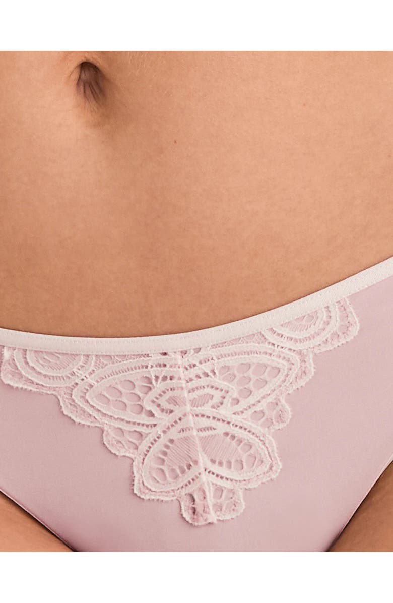 Adore Me Dara Brazilian Panties, Alternate, color, Light Pink