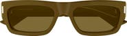 Saint Laurent 54mm Rectangular Sunglasses