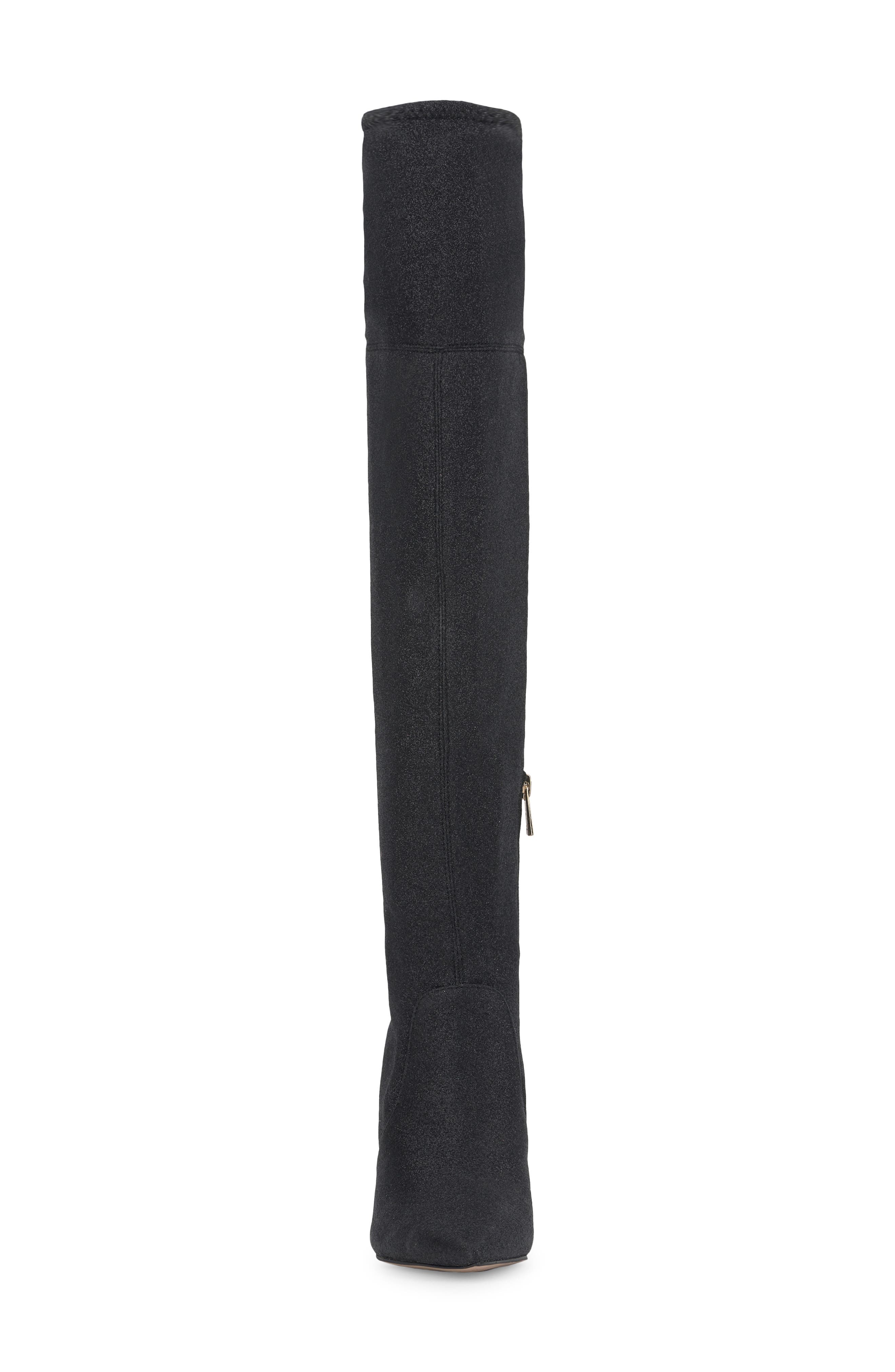 Ponseta Over the Knee Boot, Alternate, color, BLACK