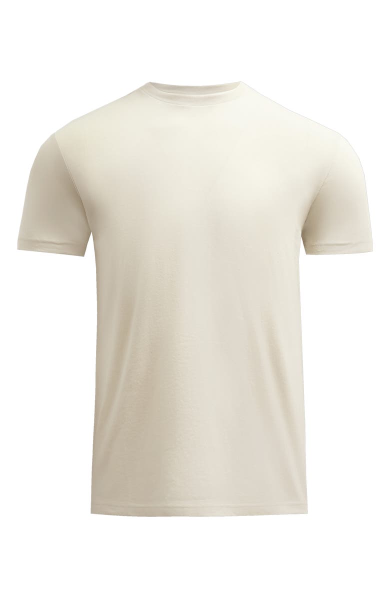 True Classic Short Sleeve Crewneck T-Shirt, Alternate, color, Alabaster