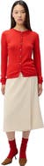 GOBI Mongolian Cashmere Cashmere-Silk Crew Neck Cardigan