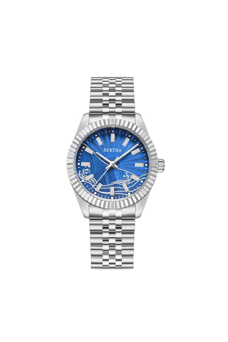 Marina Ladies Quartz Watch, Main, color, Blue