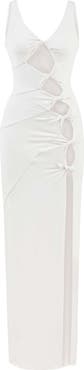 Jendue US Sara Dress - Elegant Cut-Out Maxi | Event Wear