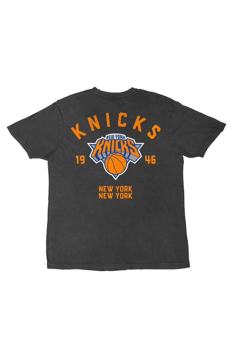Stadium Essentials Men's Stadium Essentials Charcoal New York Knicks Get Back Oversized Vintage T-Shirt, Alternate, color, Charcoal