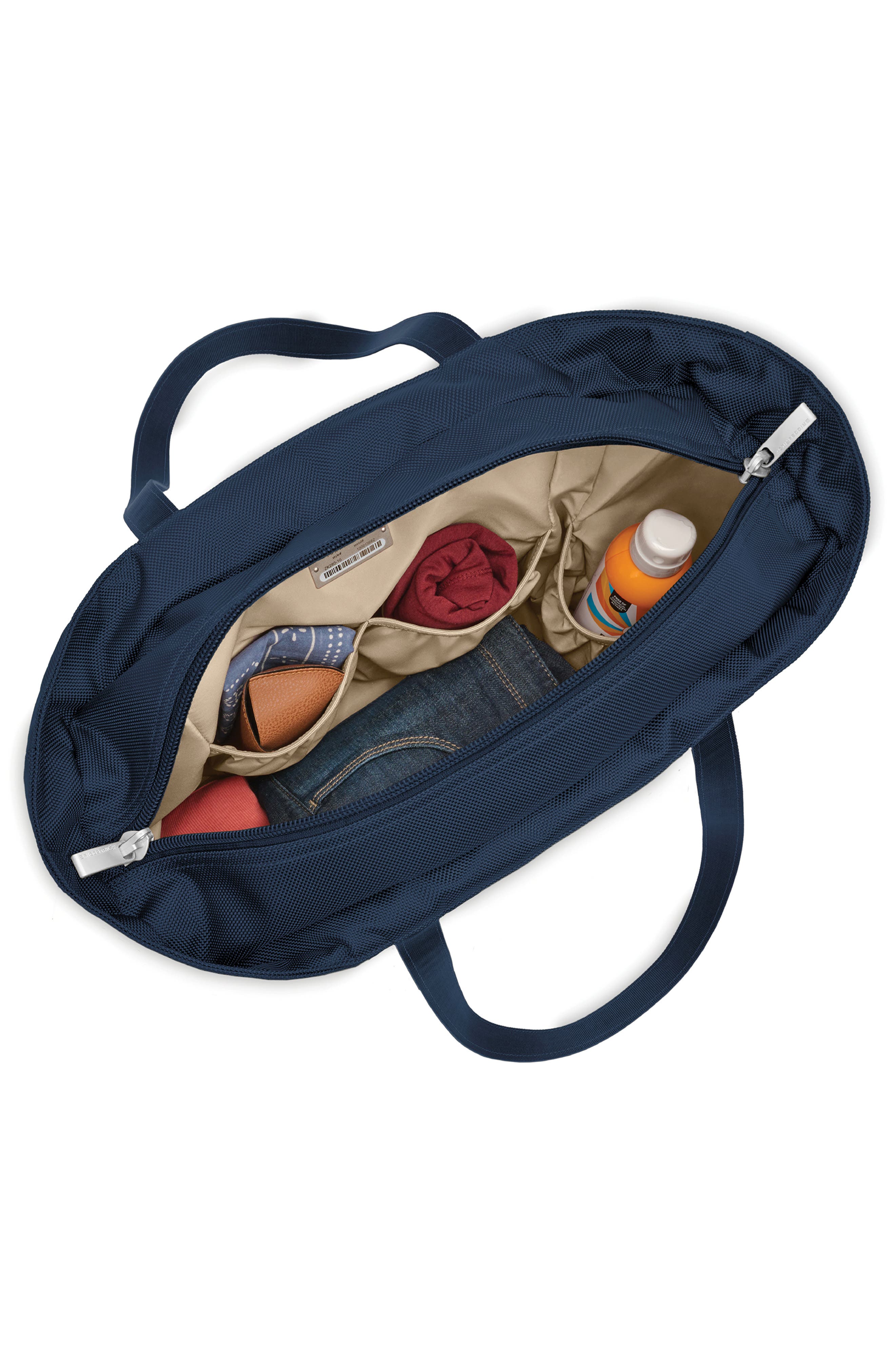 Baseline Traveler Tote Bag, Alternate, color, NAVY