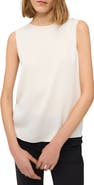 Theory Sleeveless Silk Blouse