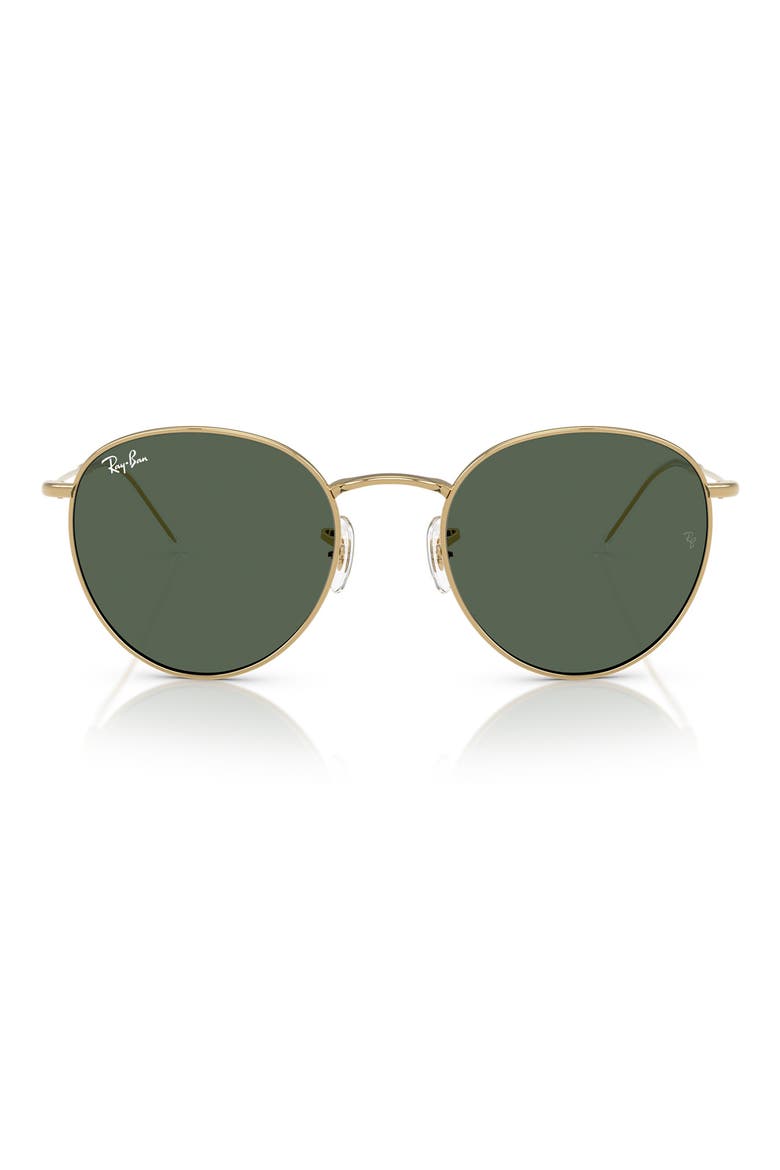 Reverse 53mm Phantos Sunglasses, Main, color, GOLD FLASH