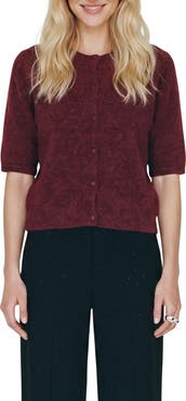 VERO MODA Short Sleeve Button Cardigan