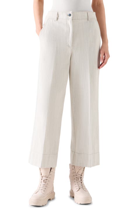 Chiara Cropped Wide Leg Jeans