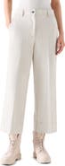 Akris punto Chiara Cropped Wide Leg Jeans