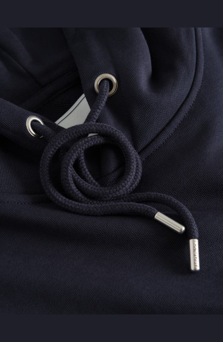 Les Deux Lens Hoodie, Alternate, color, Dark Navy/ White