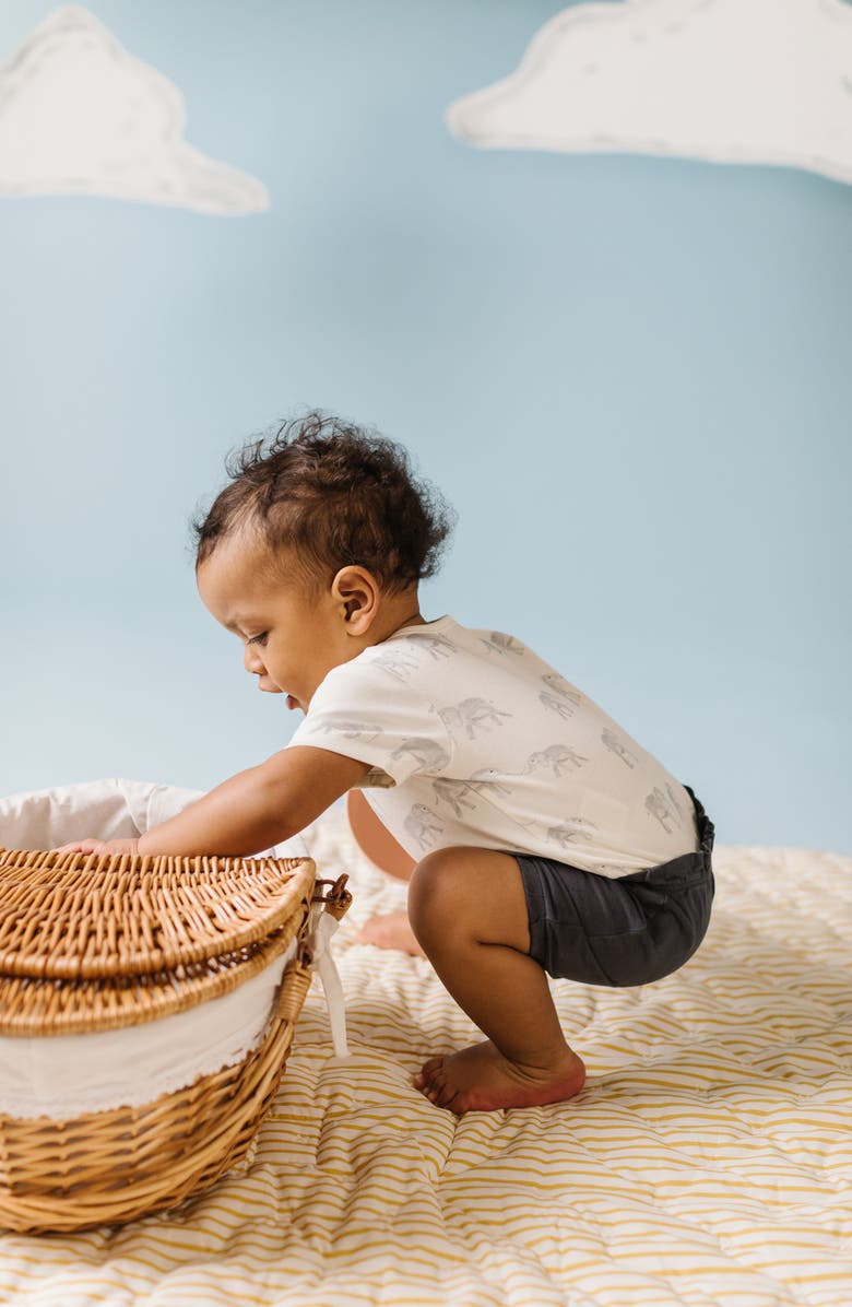 Pehr Garment Dyed Bloomer Shorts, Alternate, color, Ink Blue