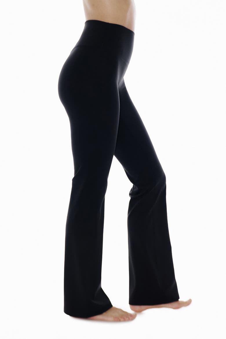 Flared Yoga Leggings With Softmove, Alternate, color, Black