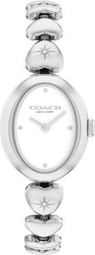 COACH Heart Bracelet Watch, 22mm