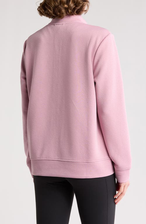 Skechers The Go Walk™ Hoodless Hoodie™ Zip Jacket In Pink
