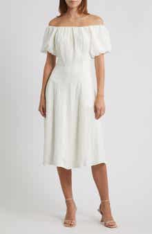 Sam Edelman Off the Shoulder A-Line Dress