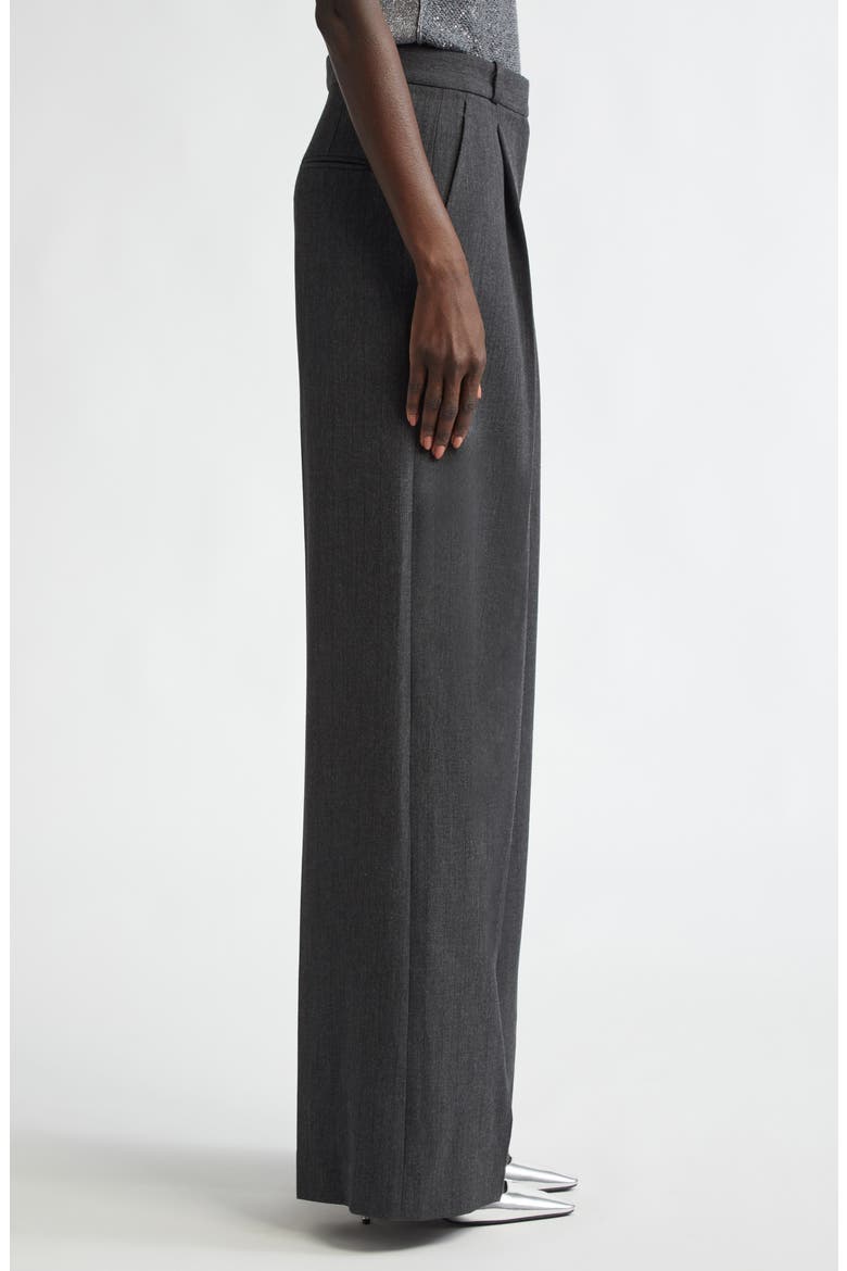 Pinstripe Luxe Suiting Pants, Alternate, color, SHADOW