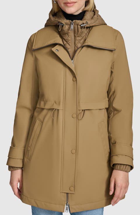 Ryder Hooded Bib Inset Parka