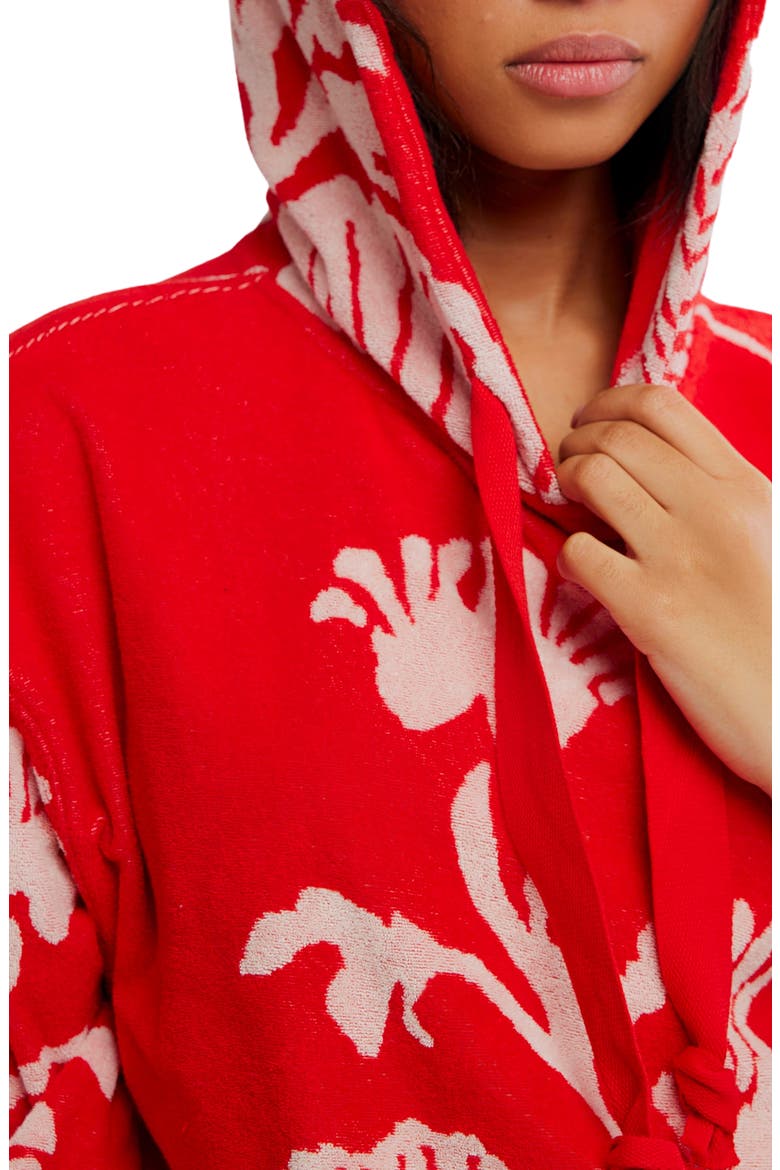 Shell Bay Hoodie, Alternate, color, CHERRY COMBO