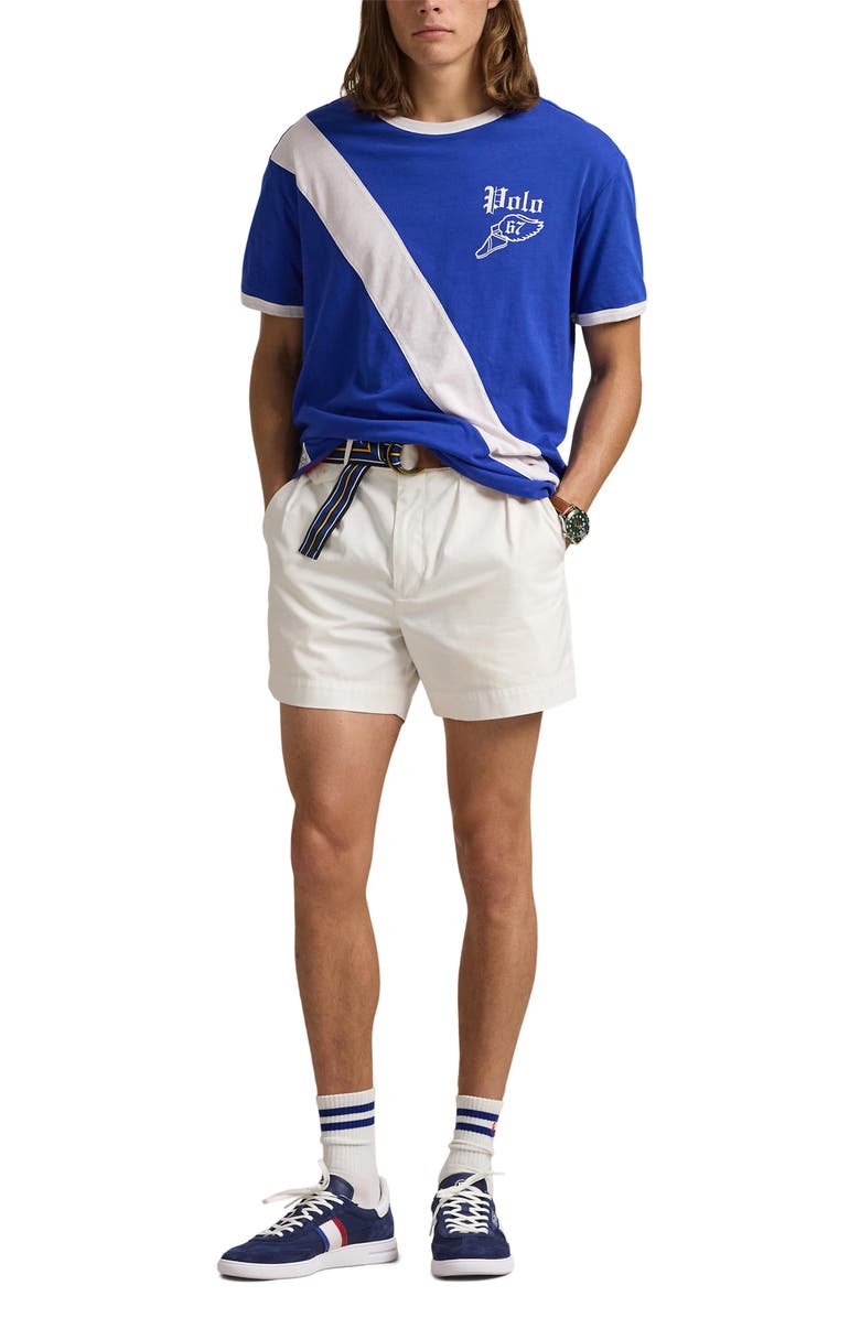 Polo Ralph Lauren Uneven Jersey Graphic T-Shirt, Alternate, color, Cruise Royal Multi