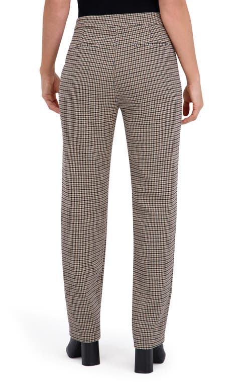 Ookie & Lala Houndstooth Print Trousers In Multi