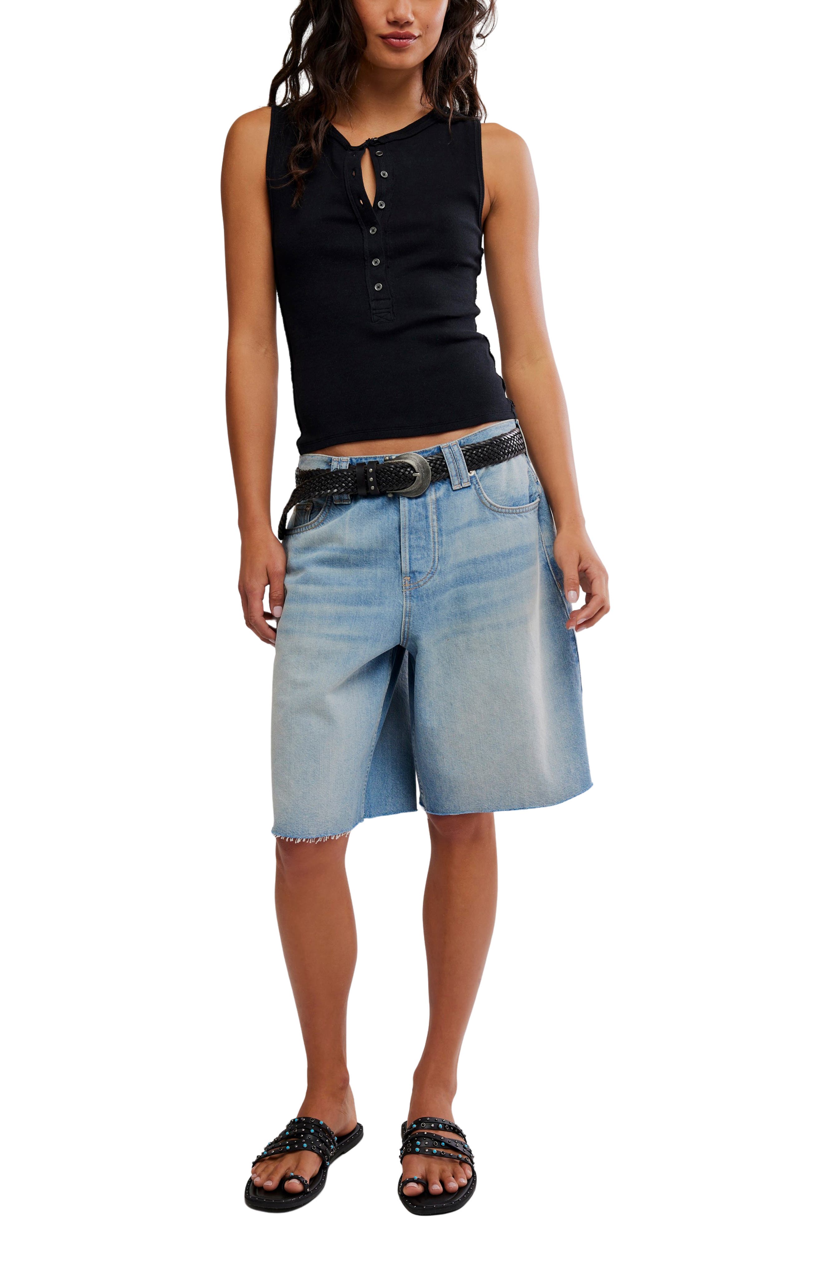 Женские Free People Jamie Rib Tank — фото 5