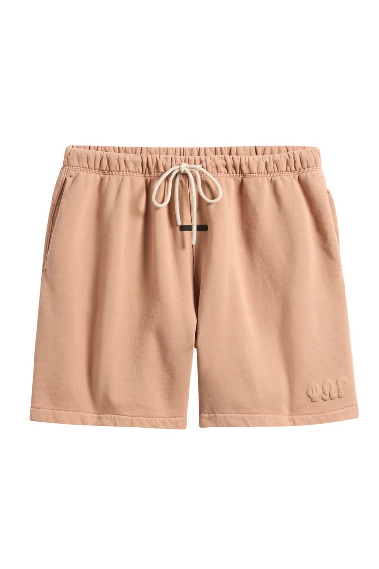 Classic Cotton Fleece Shorts, Alternate, color, WASHED GINGER
