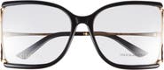 Gucci 60mm Butterfly Optical Glasses
