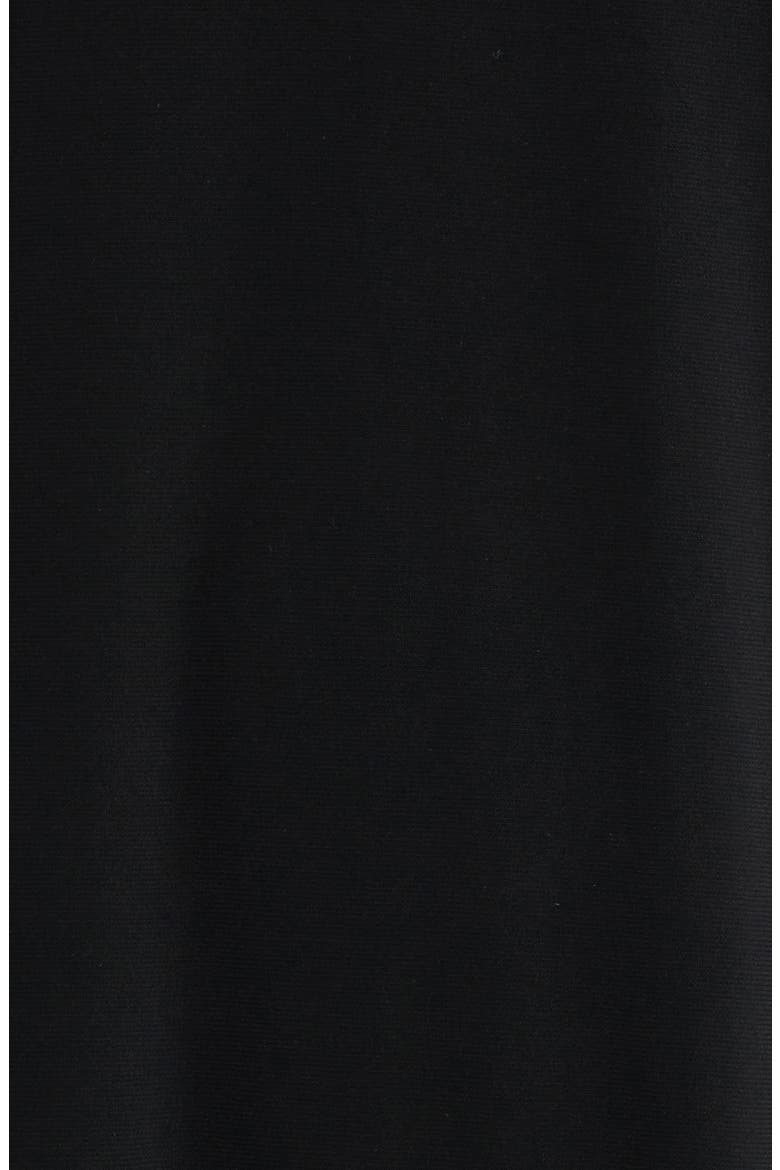 Flutter Sleeve Shift Minidress, Alternate, color, ANNE BLACK