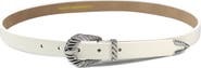 Petit Moments Slim Modern Rodeo Faux Leather Belt