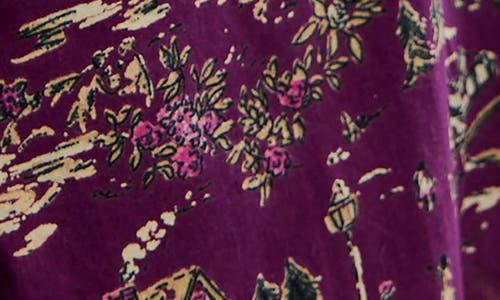 Free People Tangled Lights Printed Pajama Set In Brown