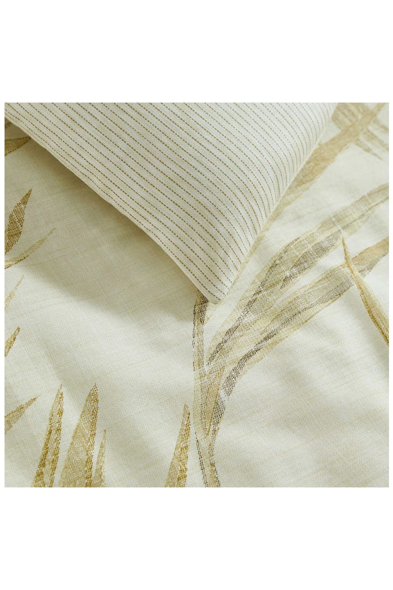 Canyon Palms Reversible Cotton Comforter & Sham Set, Alternate, color, LIGHT BEIGE