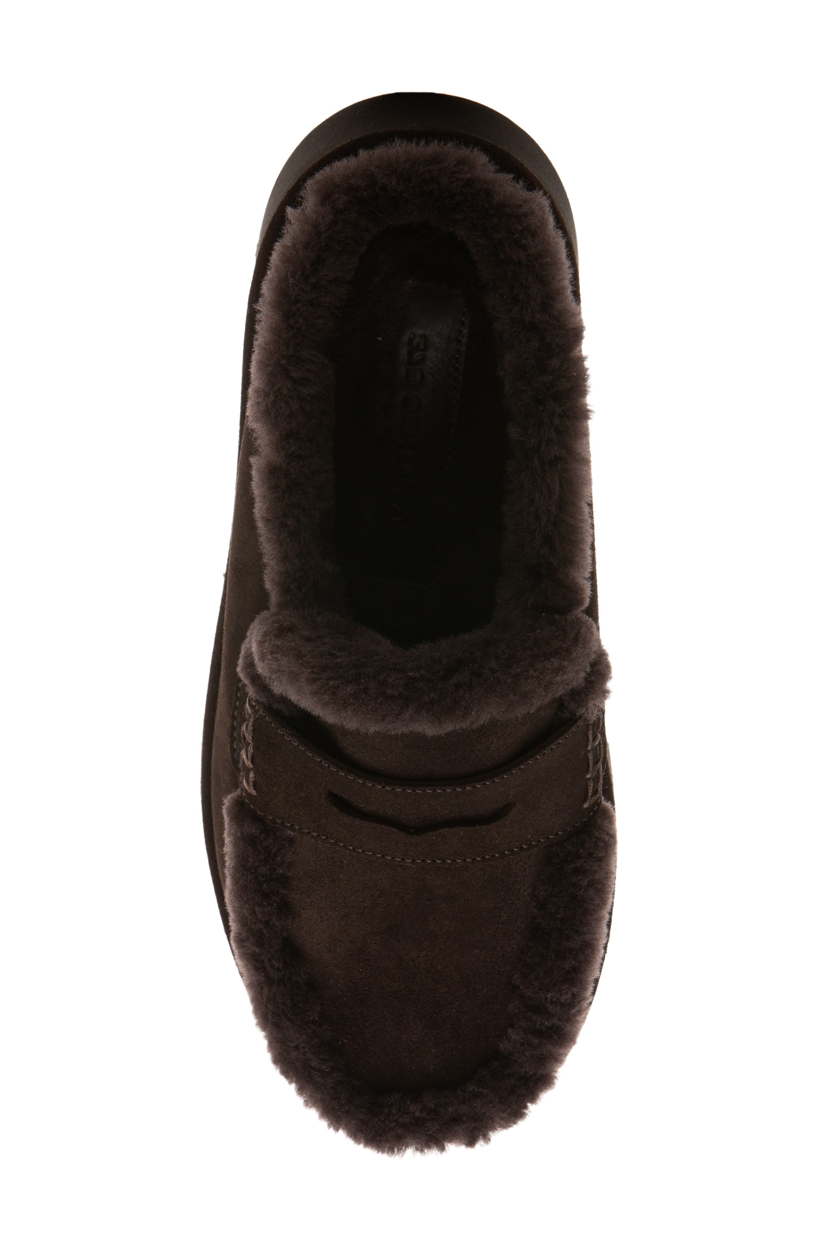 Siria Penny Loafer Slipper, Alternate, color, BROWN
