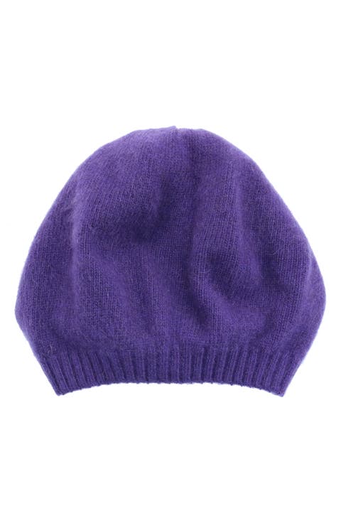 Solid Cashmere Beret