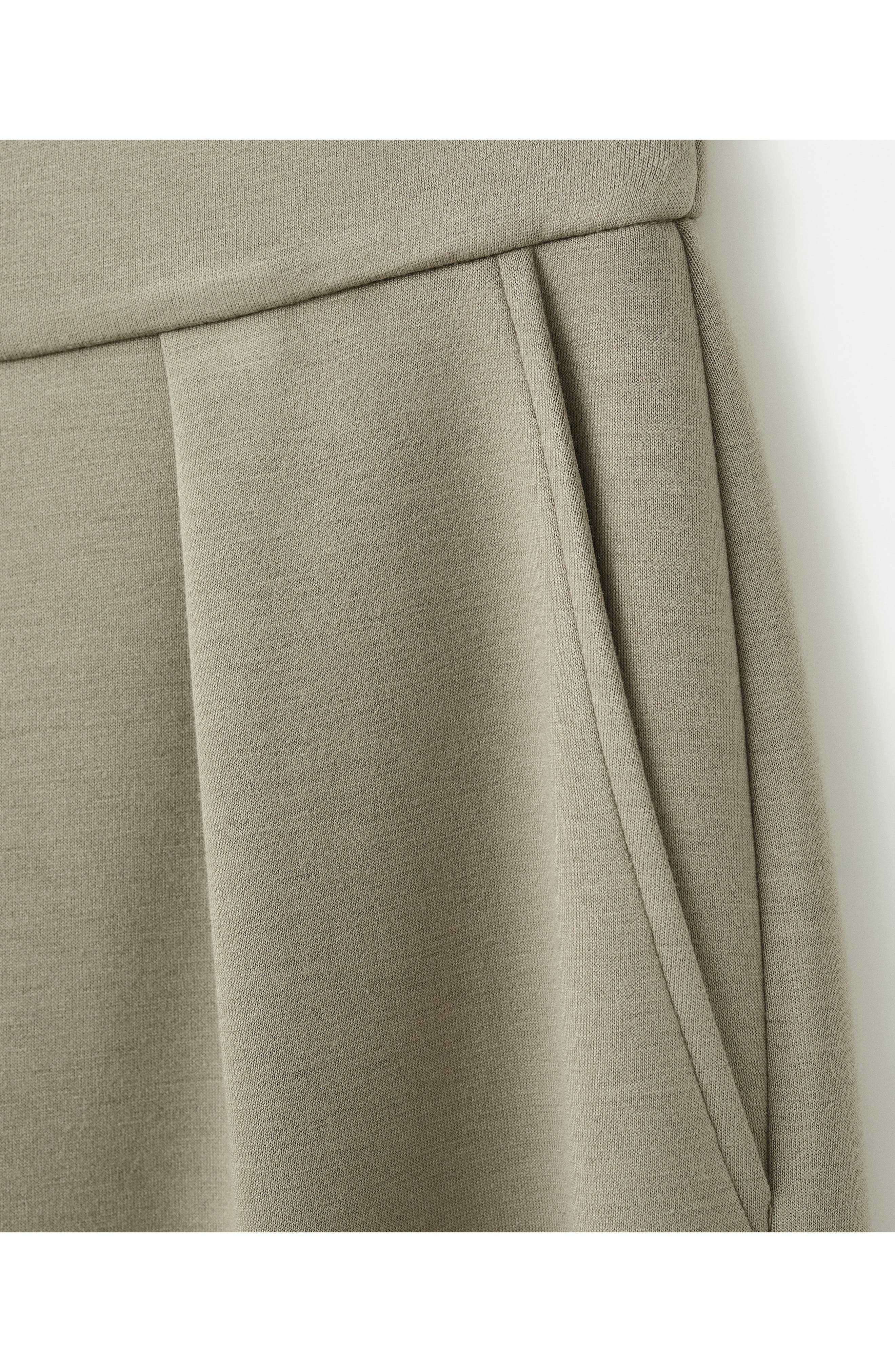 MANGO Pleated Elastic Waist Pants (Women) | Nordstromrack