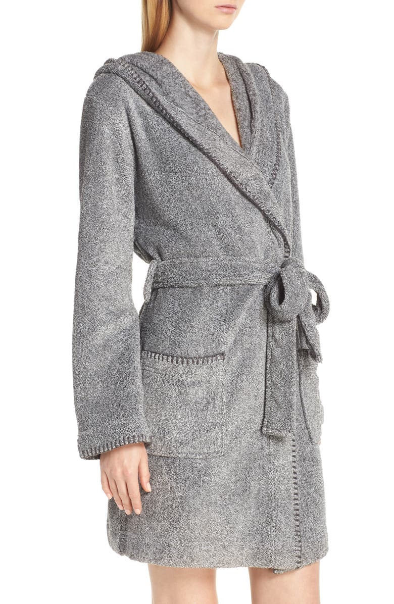 Make + Model Starry Night Plush Short Robe, Alternate, color,