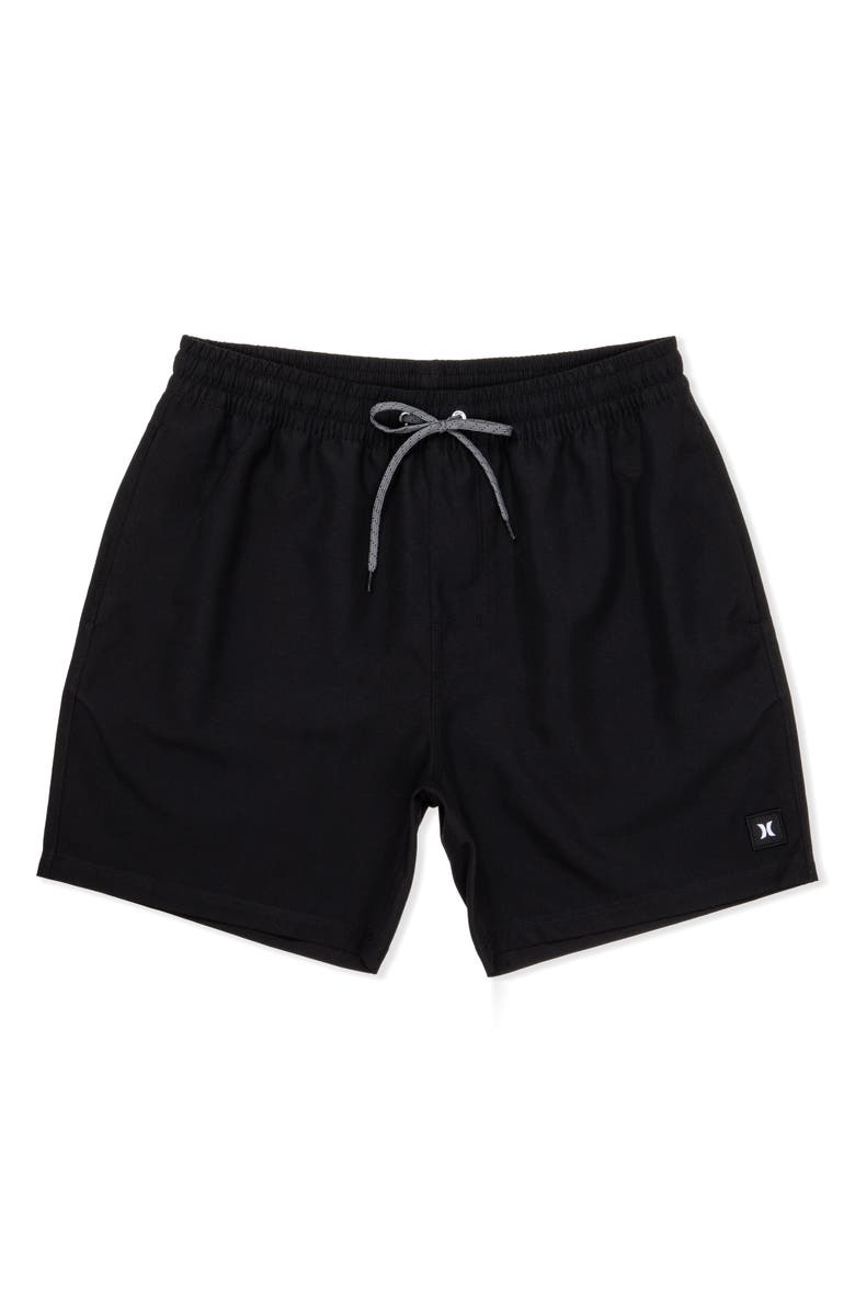 Hurley Icon Balboa Board Shorts, Alternate, color, Black