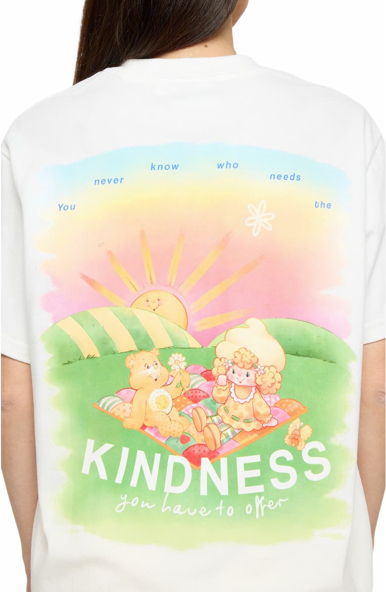 Samii Ryan OFFER KINDNESS OVERSIZED TEE, Alternate, color, White