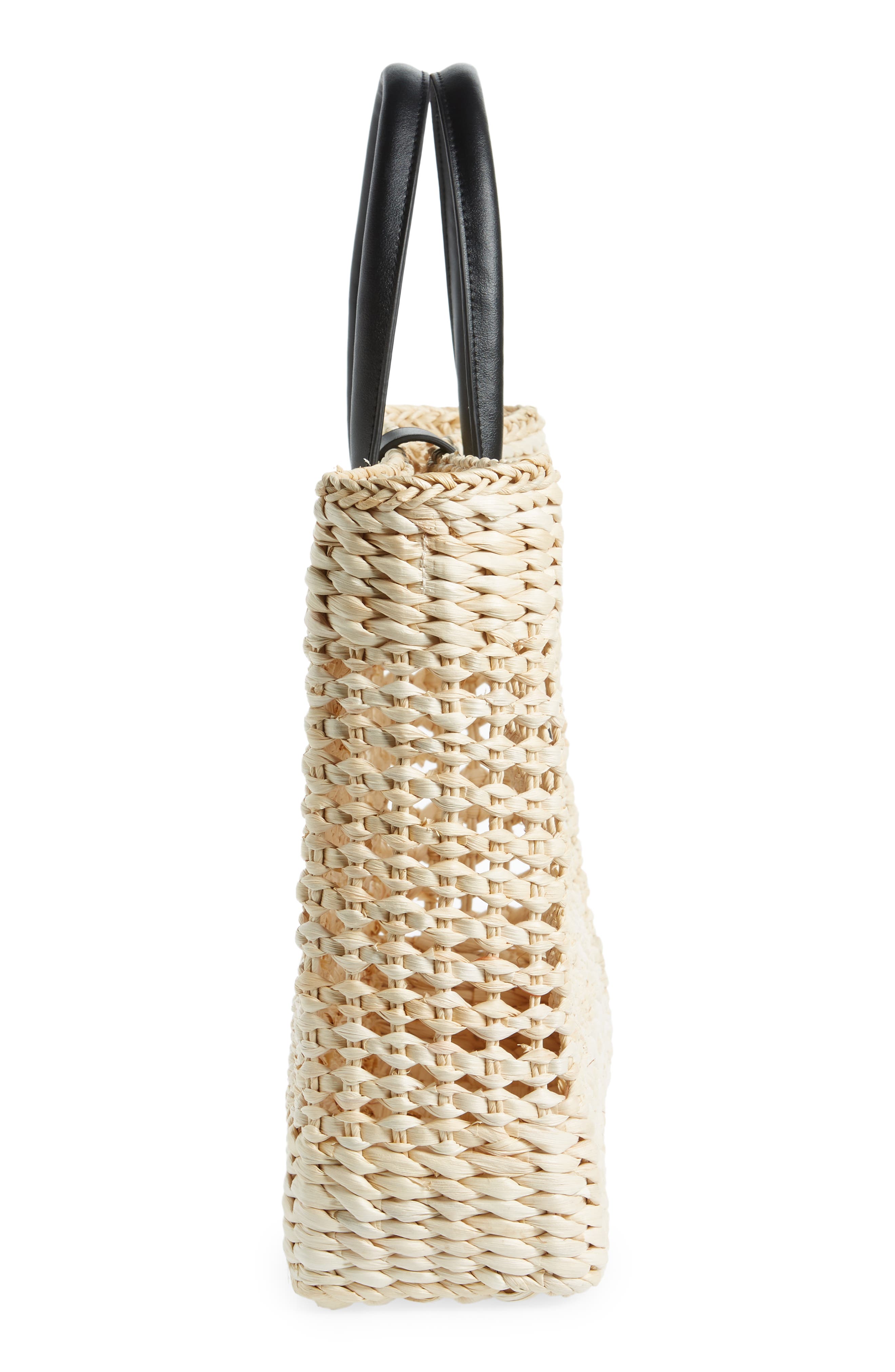 BTB Los Angeles Oversize Jules Rattan Tote, Alternate, color, 