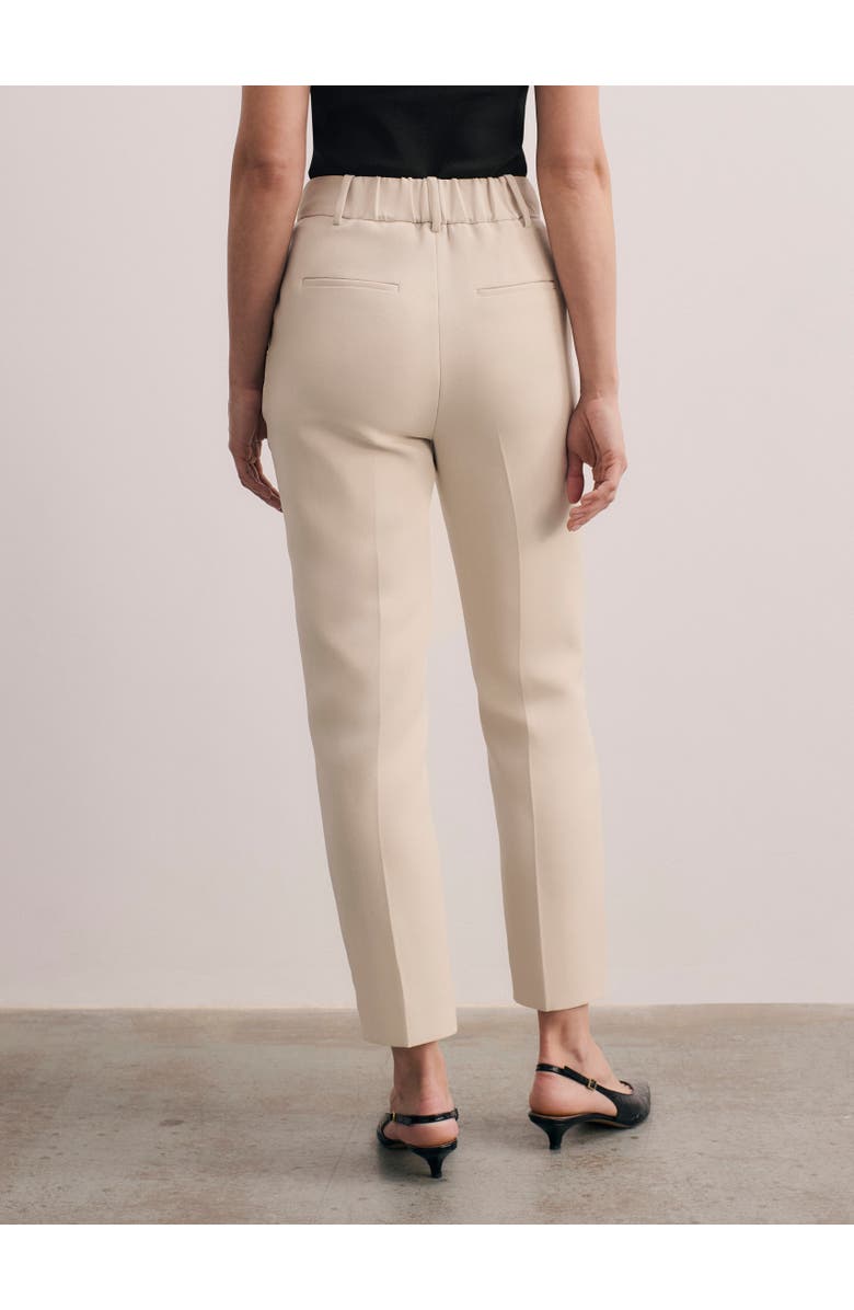 The Fold Tavira Doppio Crepe Pants, Alternate, color, Neutral