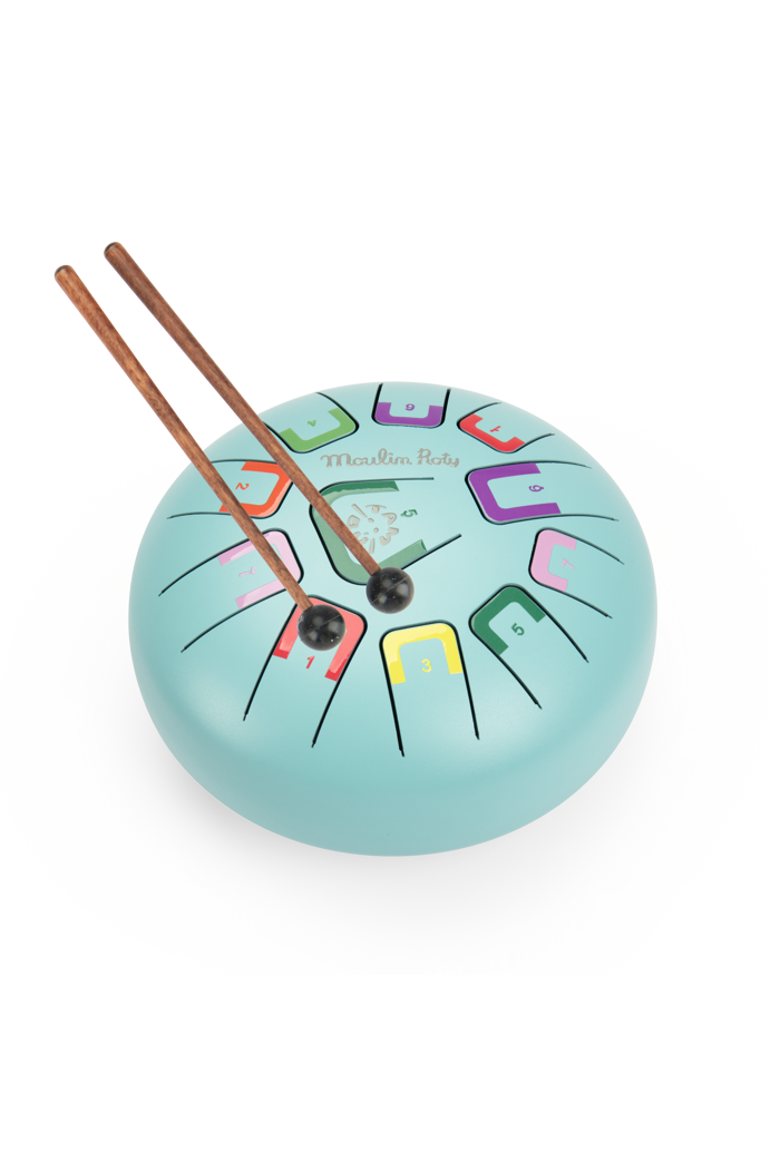 Tongue Drum L, Main, color, Blue