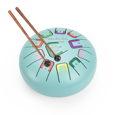 Tongue Drum L (Light Blue)