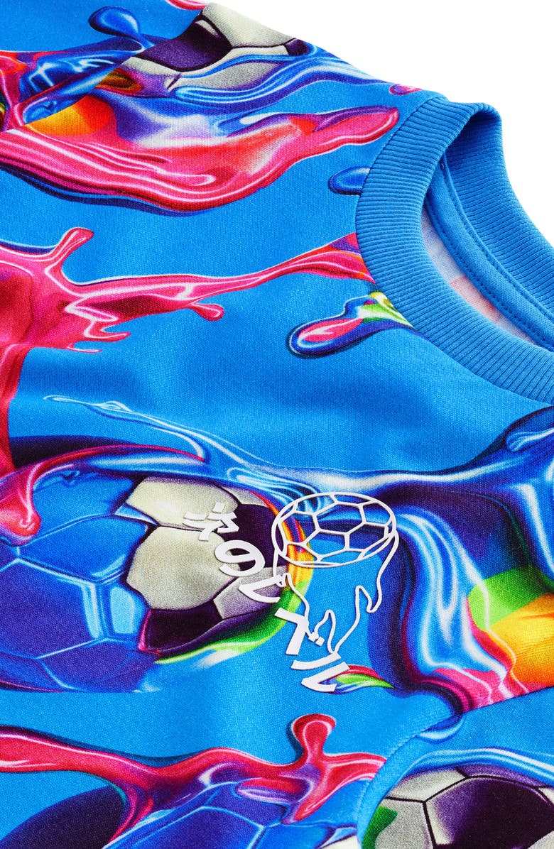 NEXT Kids' Soccer Print T-Shirt, Alternate, color,