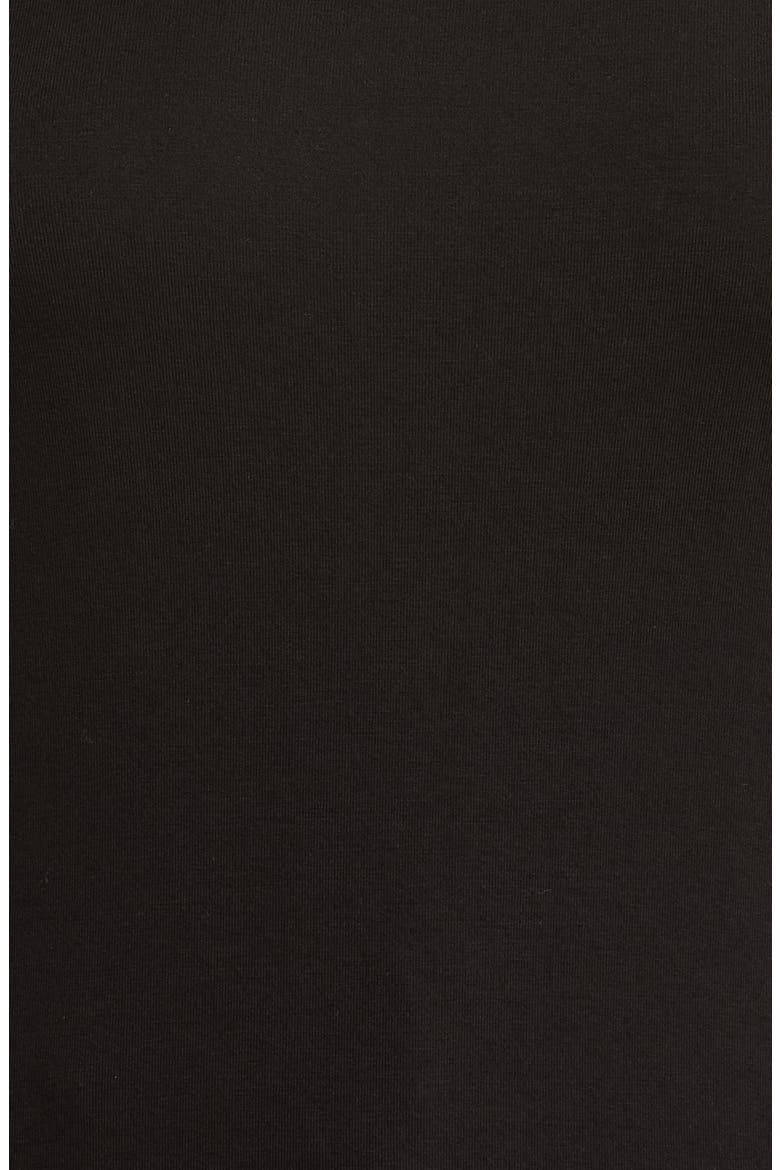 Crewneck Long Sleeve T-Shirt, Alternate, color, RICH BLACK