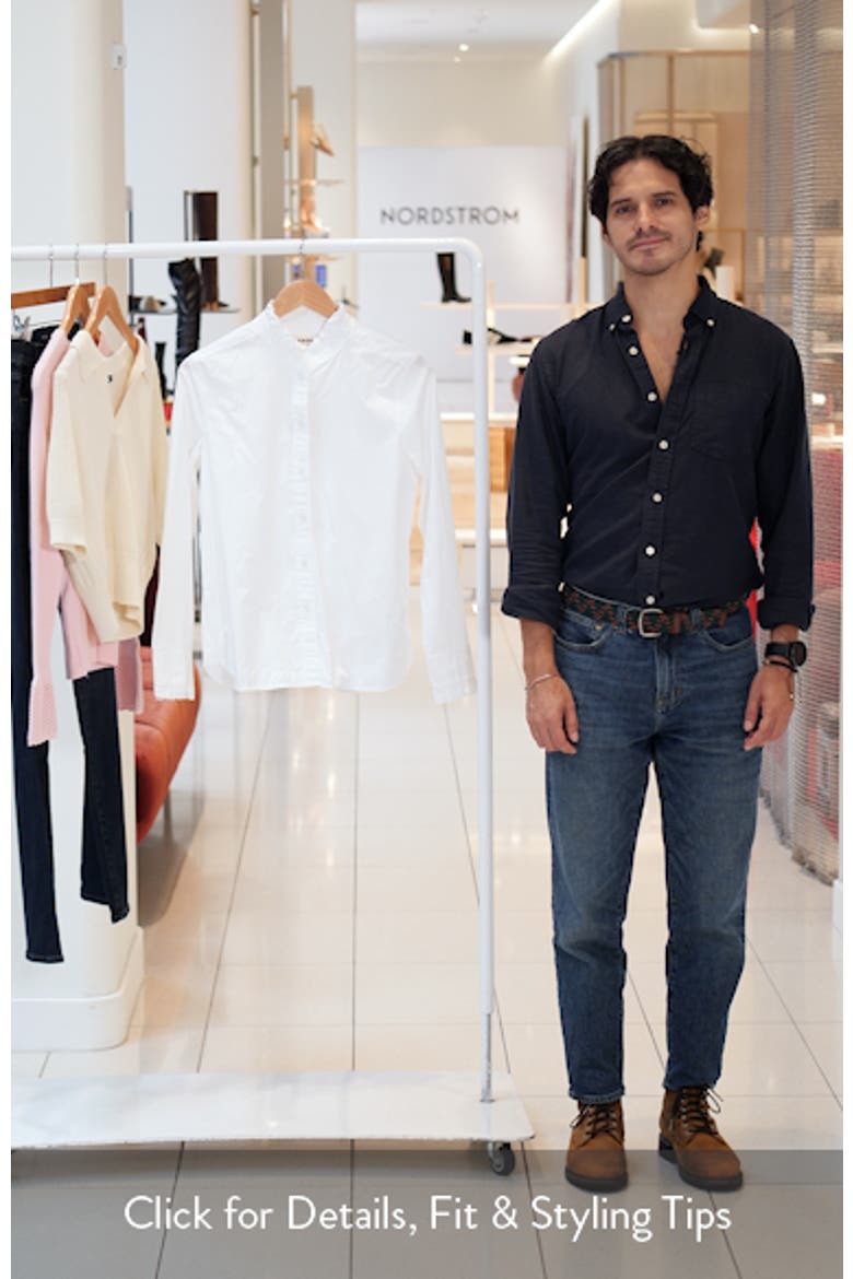 Sienna Frill Cotton Button-Up Shirt video