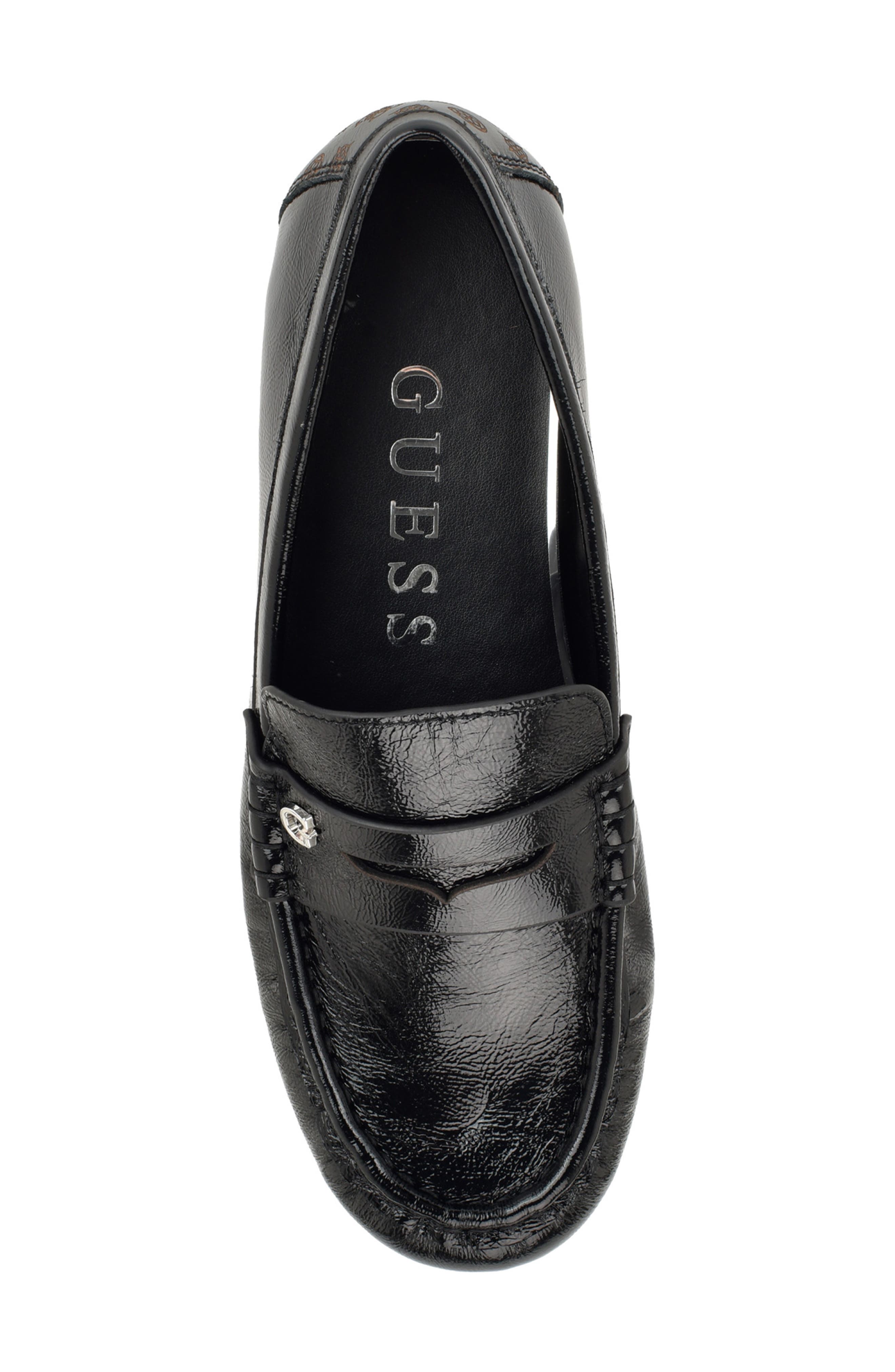 Raivoo Penny Loafer, Alternate, color, BLACK/ BLACK