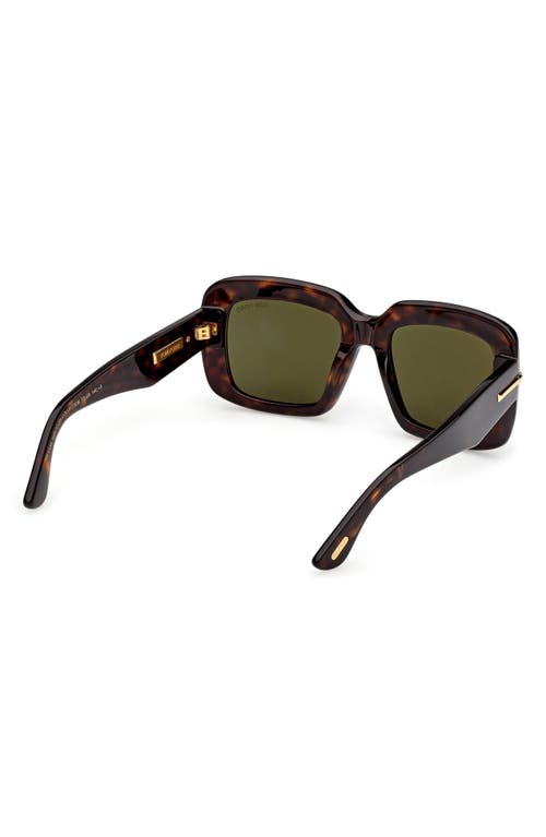 Tom Ford 53mm Square Sunglasses
