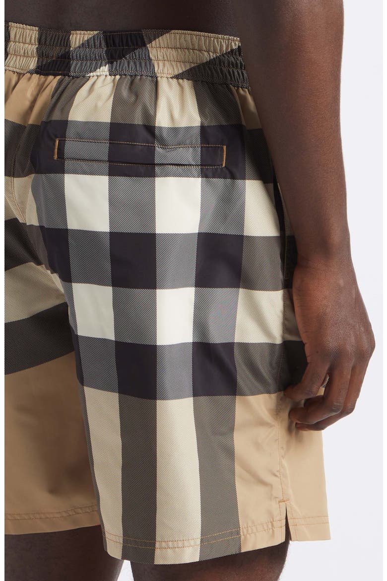 Guildes Check Swim Trunks, Alternate, color, ARCHIVE BEIGE IP CHECK