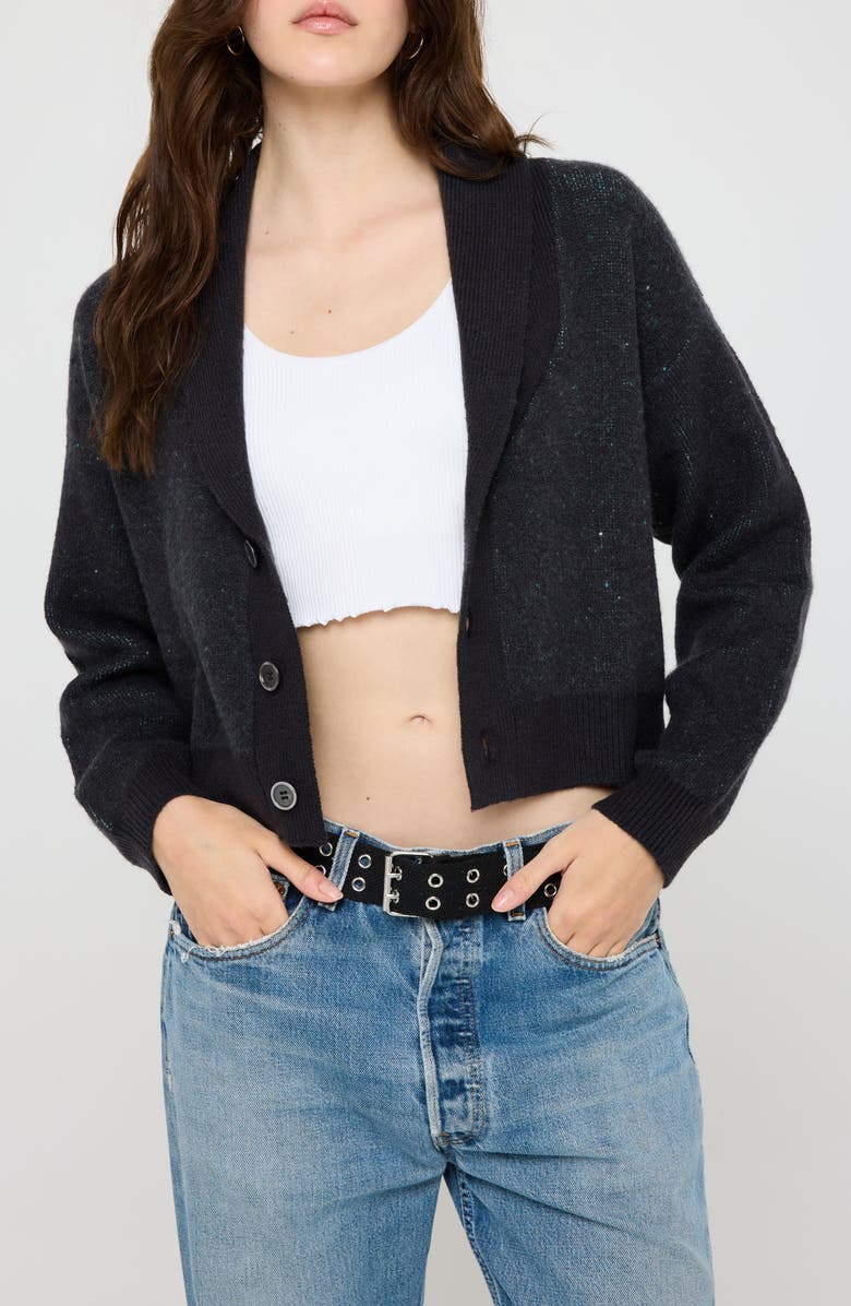 Spiritual Gangster Spirit Eye Royce Crop Cardigan, Alternate, color, 